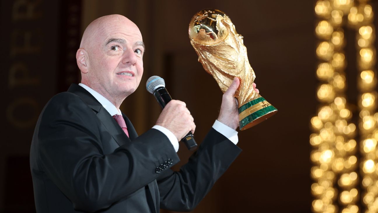 亚足联加入抵制行列，因凡蒂诺世界杯计划再受重击